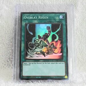 3/$25 Mint 2020 Yu-Gi-Oh! Overlay Regen AMDE-EN056 SR Holo 1st Ed Card!!